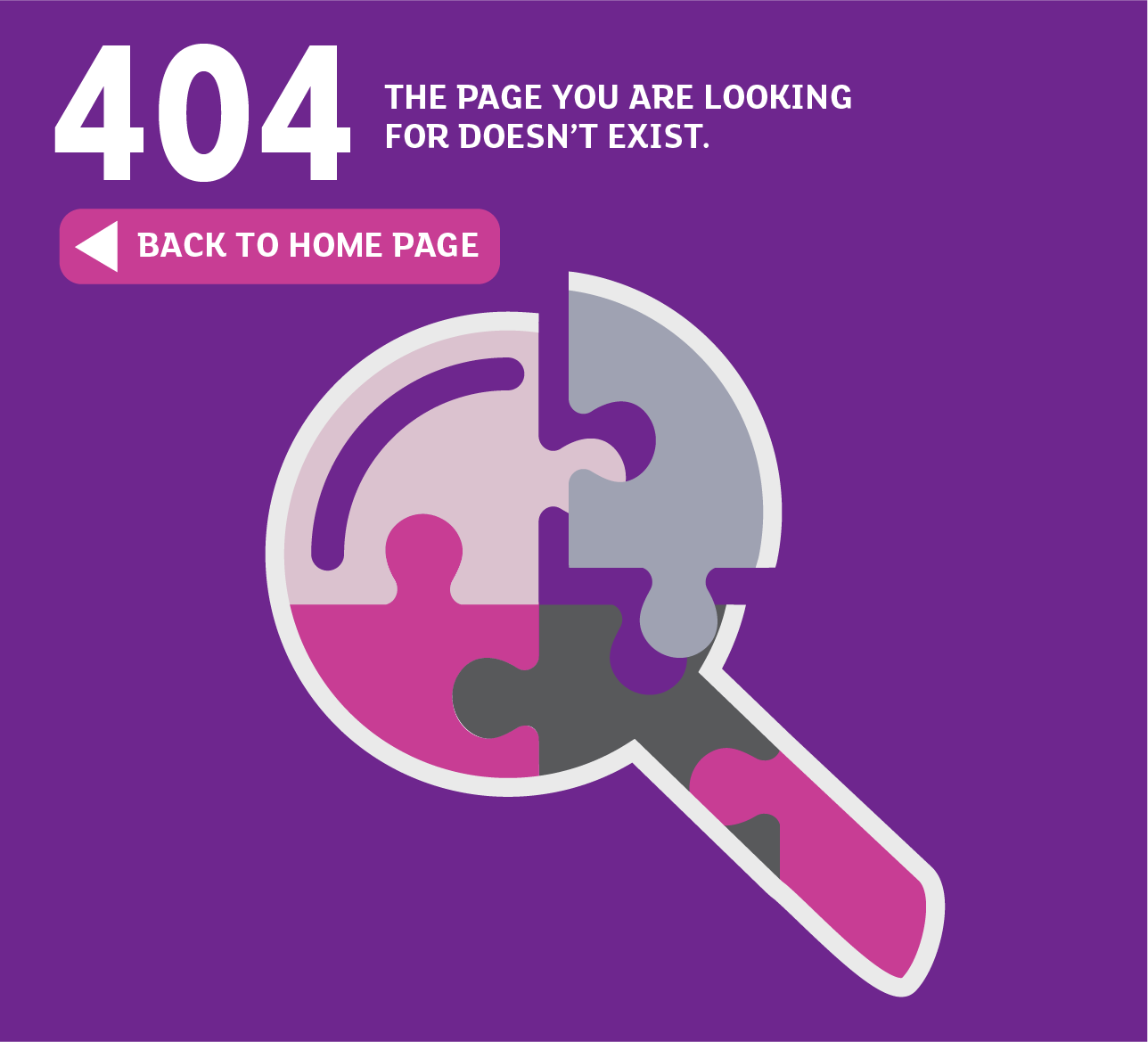 404 - the page you are looking for doesn't exist