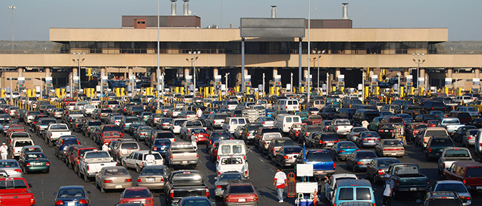 The Mexico-US border