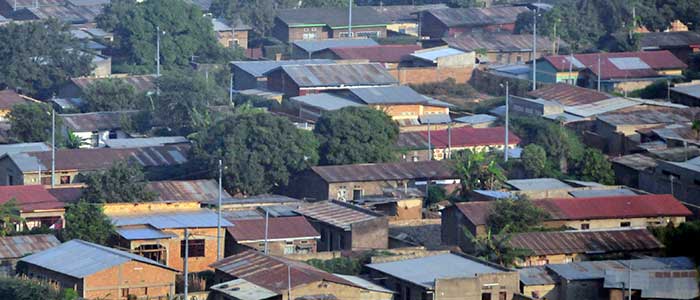 Rooftops in Bujumbura, Burundi Rooftops in Bujumbura, Burundi