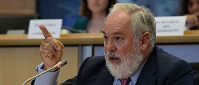 Miguel Arias Cañete, EU commissioner for energy and climate action. Credit: EC Audiovisual Service
