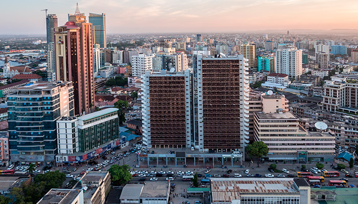 Dar es Salaam, the Tanzanian capital. Shutterstock 302898686