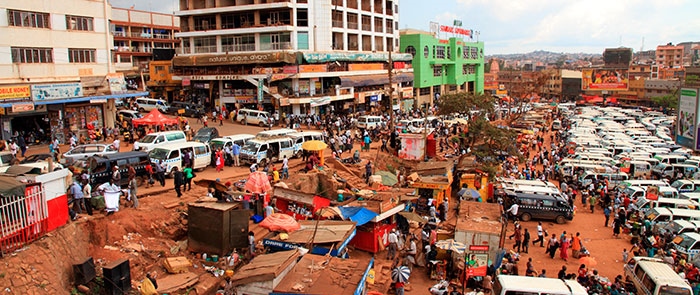Kampala, the capital of Uganda