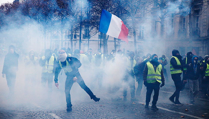 Paris riots 