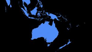 Asia Pacific World Map