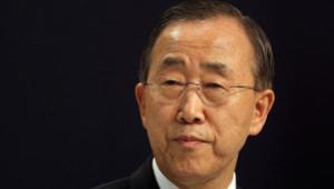 UN secretary-general Ban Ki-Moon