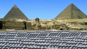 Solar panels in Egypt