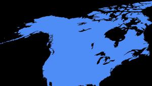 North America World Map