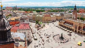 Krakow central square