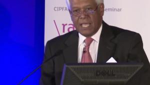 Fayez Choudhury at the CIPFA International Seminar