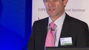 Olivier Boutellis Taft at the CIPFA International Seminar