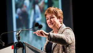 Kristalina Georgieva, European commissioner for budget and human resources. Credit: European Union