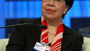 Margaret Chan, director general of the World Health Organisation. Credit: World Economic Forum