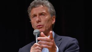 Argentinian president Mauricio Macri