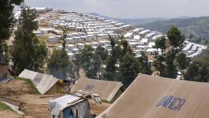 A refugee camp in Rwanda. Credit: Oxfam
