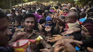 Rohingya refugees