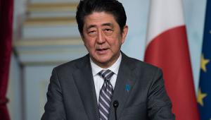 Japanese prime minister Shinzo Abe 