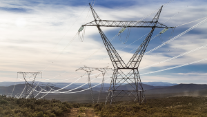 South Africa power lines 