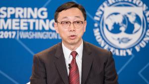 IMF deputy managing director Tao Zhang