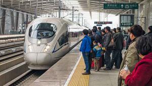 A train in China