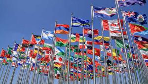 World flags SHUTTERSTOCK