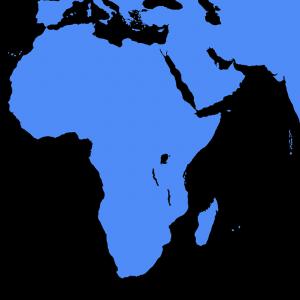 Africa Middle East World Map