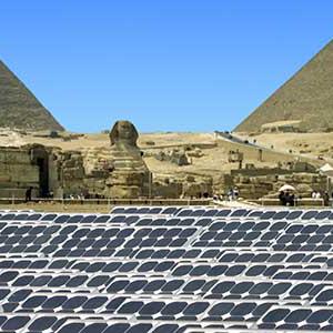 Solar panels in Egypt