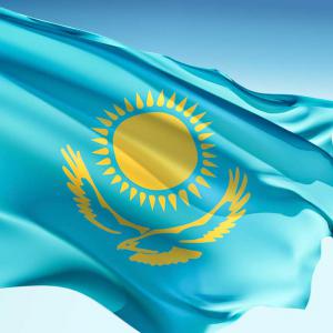 Kazakhstan flag