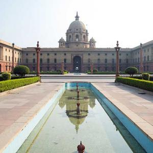 The Indian government building in New Delhi. Credit: Laurie Jones