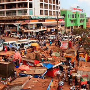 Kampala, the capital of Uganda