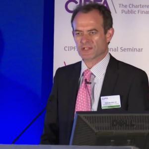 Olivier Boutellis Taft at the CIPFA International Seminar