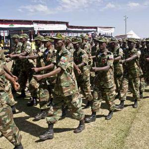 The Ethiopian army