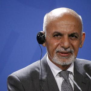 Afghanistan's president Ashraf Ghani