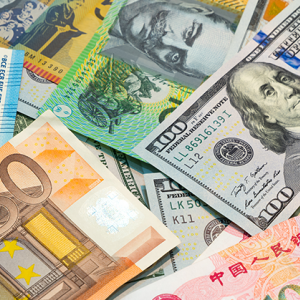 Currency. Shutterstock 657825325