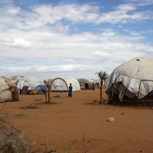 The Dabaab refugee camp in Kenya. Credit: Pete Lewis/Department for International Development.