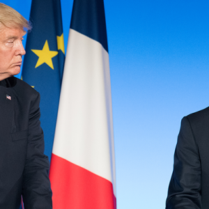 Trump and Macron