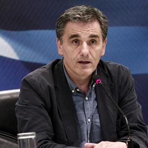 Euclid Tsakalotos, Greek finance minister. Shutterstock 293950865