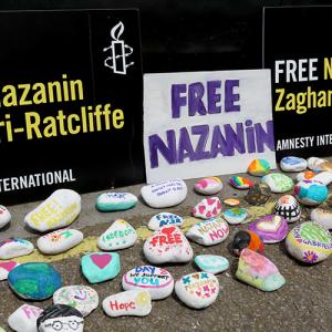 Messages of support for Nazanin Zaghari-Ratcliffe / Shutterstock 1431505562