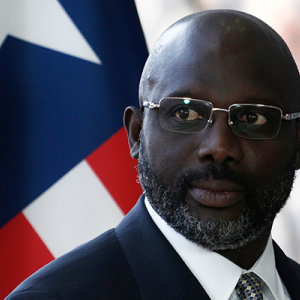 Liberian president George Weah