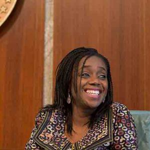 Nigerian minister of finance Kemi Adeosun. Credit: IMF staff photo/Stephen Jaffe