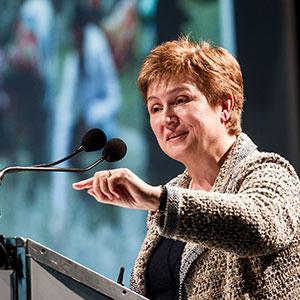 Kristalina Georgieva, European commissioner for budget and human resources. Credit: European Union