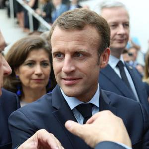 Emmanuel Macron at OECD Forum 