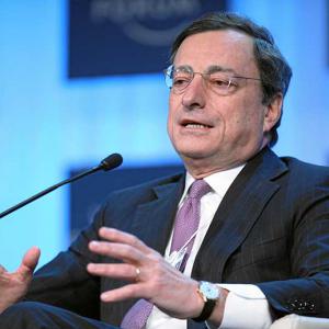 Mario Draghi, president of the European Central Bank