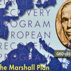 Marshall Plan commemorative stamp