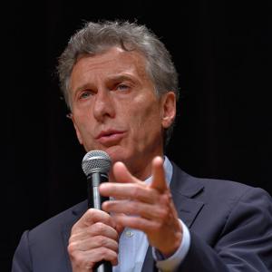 Argentinian president Mauricio Macri