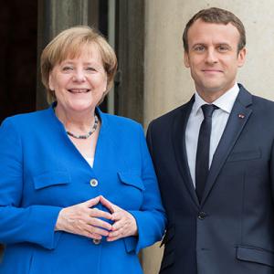 Merkel and Macron