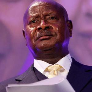 Ugandan president Yoweri Museveni