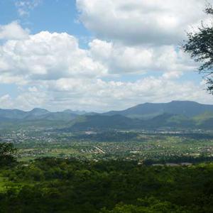 A view of Mutare, the fourth-biggest city in Zimbabwe. 