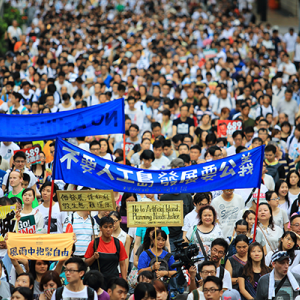 Protests in Hong Kong