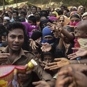 Rohingya refugees