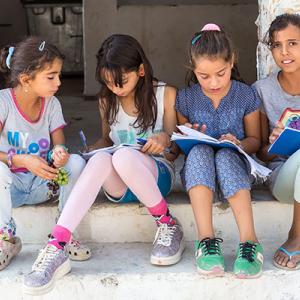 school girls inn Greece 